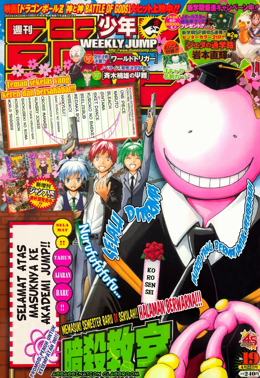 Manga Assassination Classroom Chapter 38 gambar 2
