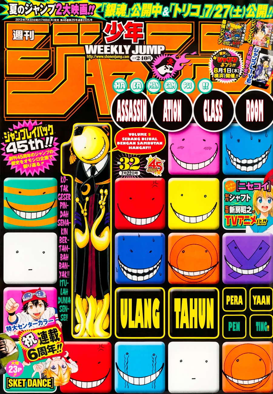 Manga Assassination Classroom Chapter 50 gambar 2