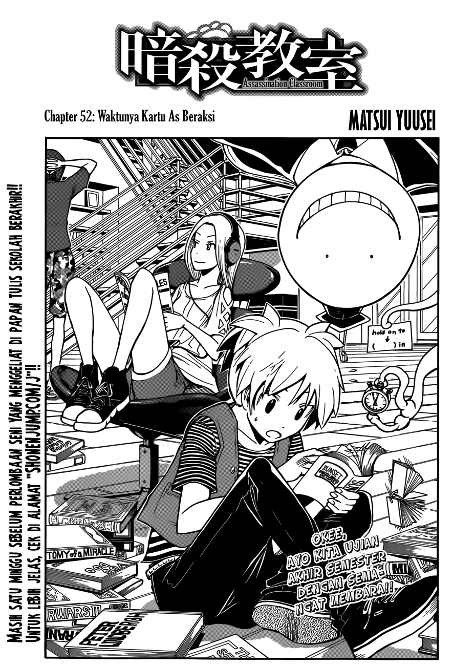 Manga Assassination Classroom Chapter 52 gambar 2