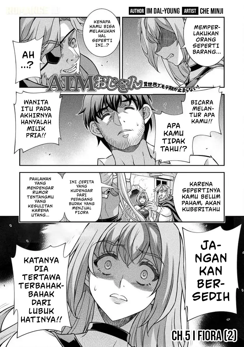 Manga ATM Ojisan: Isekai de Mote-ki ga Tomaranai! Chapter 5 gambar 2
