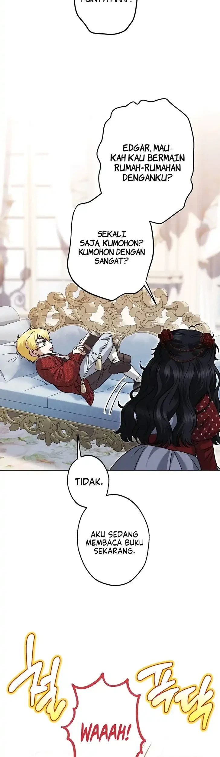 Became the youngest Sister-in-Law of the Ruined Harem Male Leads Chapter 75 Gambar 5