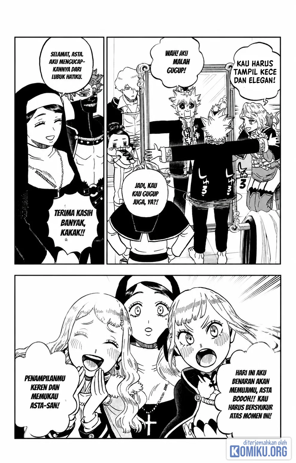 Manga Black Clover Chapter 393 gambar 2