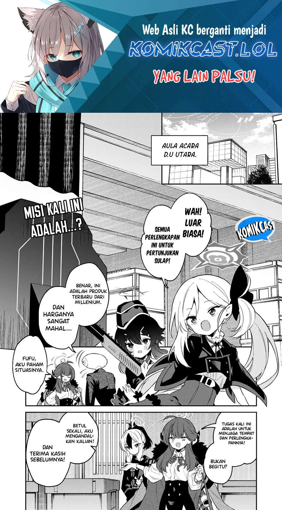 Manga Blue Archive: Problem Solver 68 Business Diary Chapter 6 gambar 2