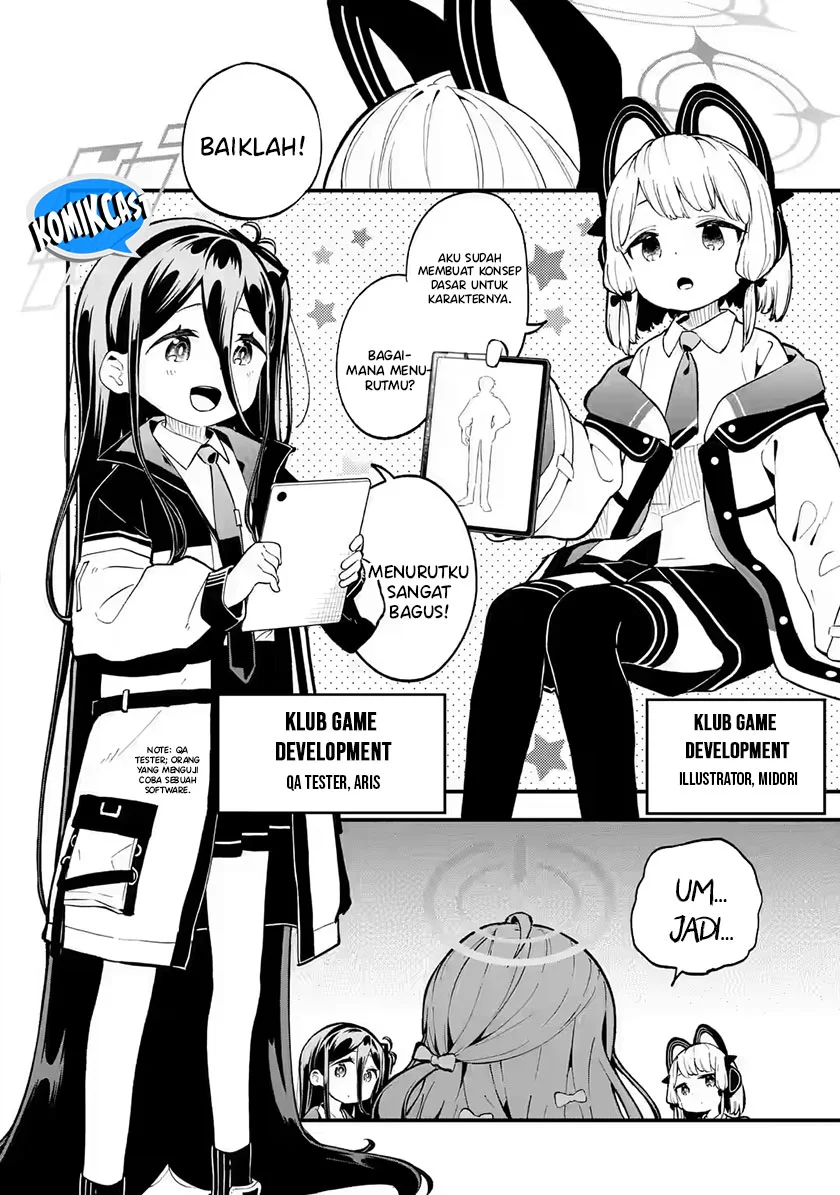 Blue Archive: The Adventure of Game Development Department! Chapter 1 Gambar 4