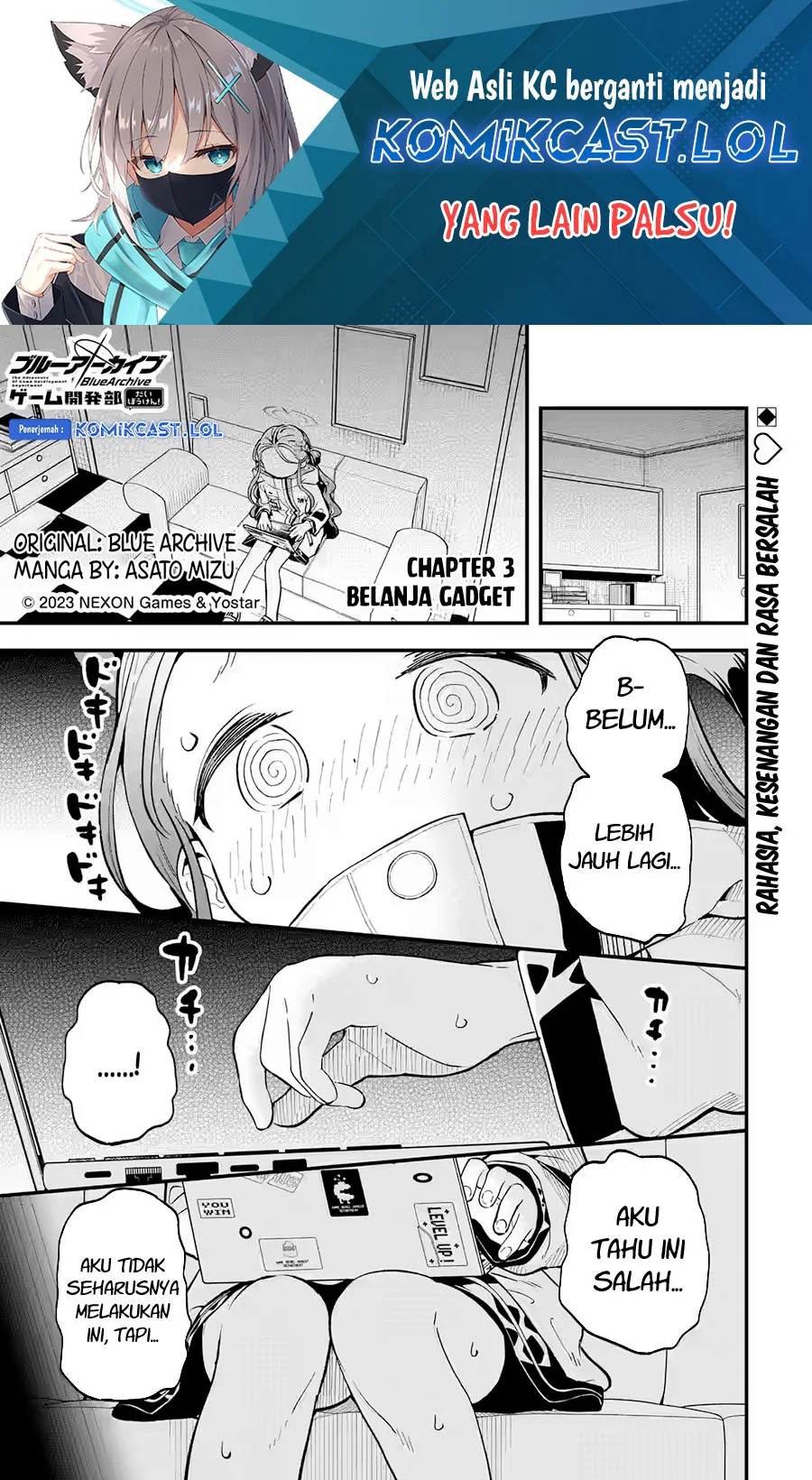Manga Blue Archive: The Adventure of Game Development Department! Chapter 3 gambar 2
