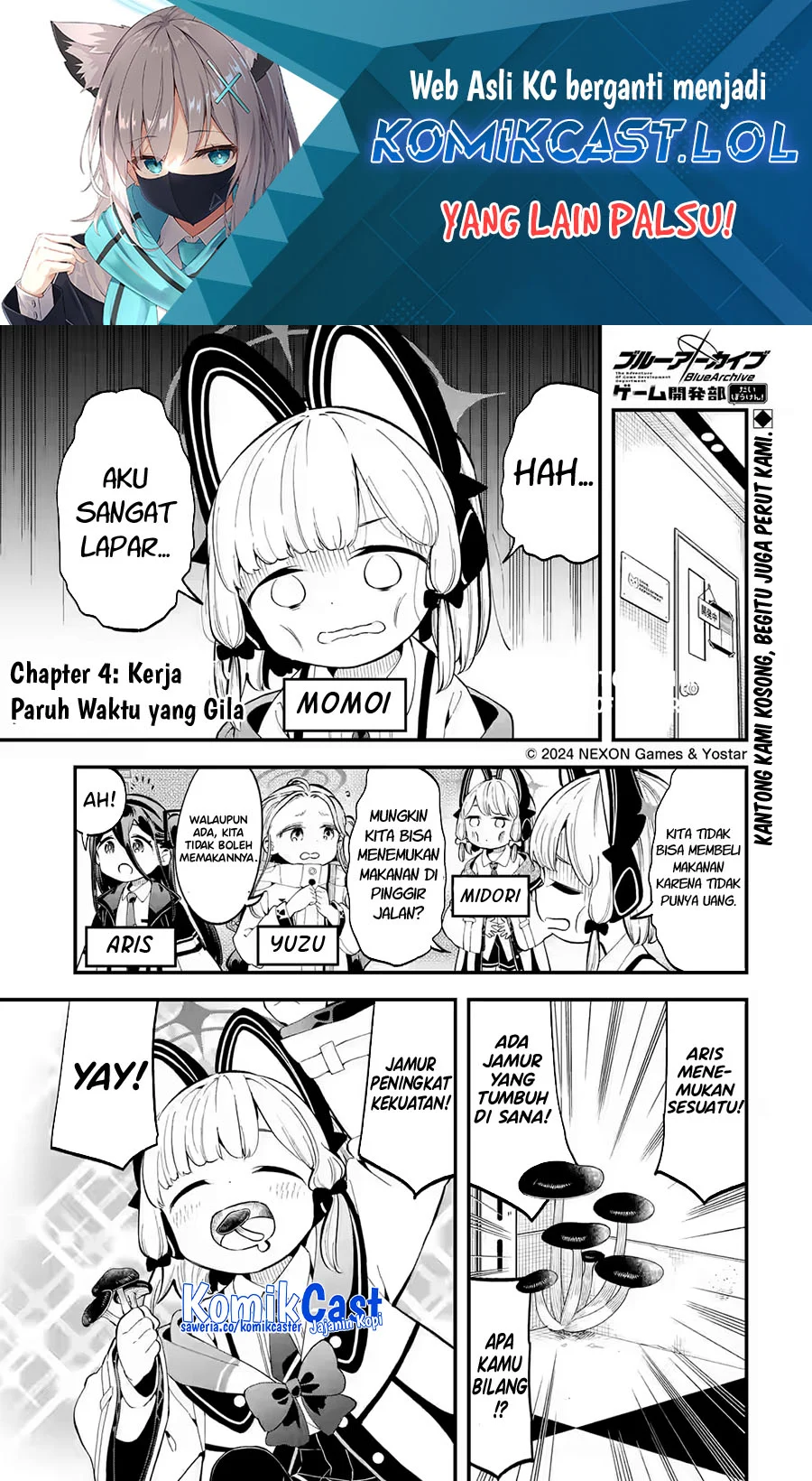 Manga Blue Archive: The Adventure of Game Development Department! Chapter 4 gambar 2