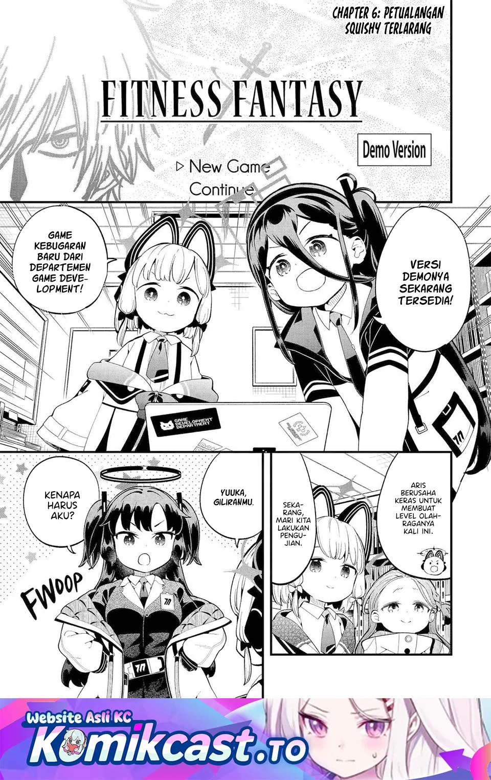 Manga Blue Archive: The Adventure of Game Development Department! Chapter 6 gambar 2
