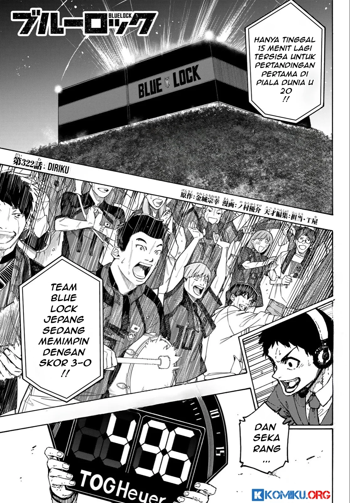 Manga Blue Lock Chapter 322 gambar 2