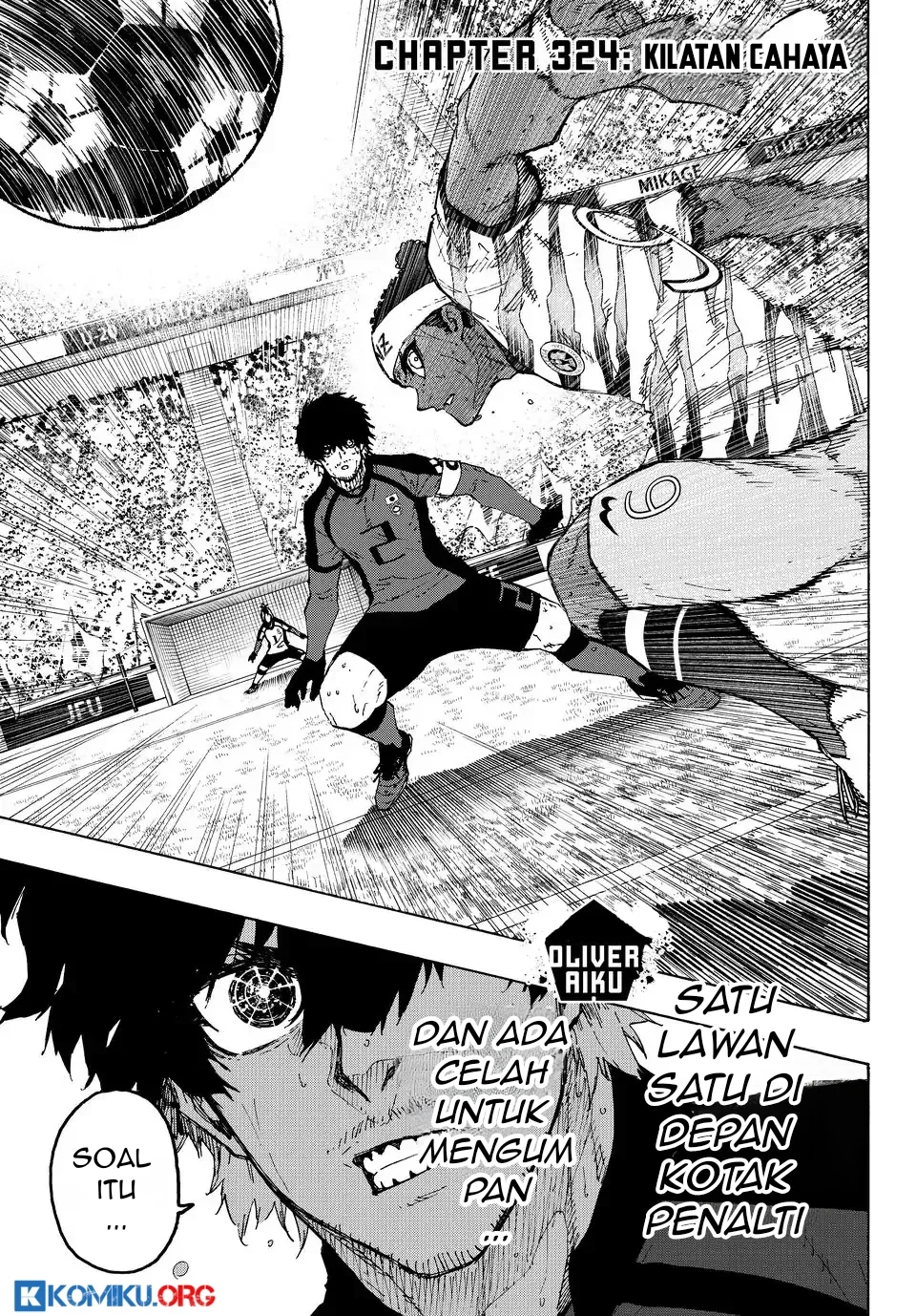 Manga Blue Lock Chapter 324 gambar 2