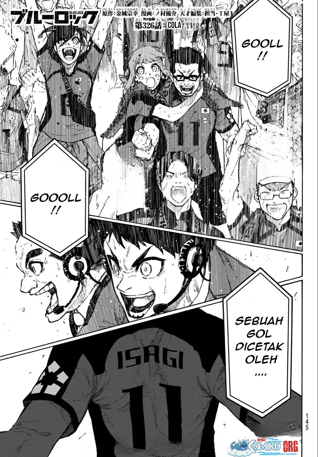 Manga Blue Lock Chapter 326 gambar 2