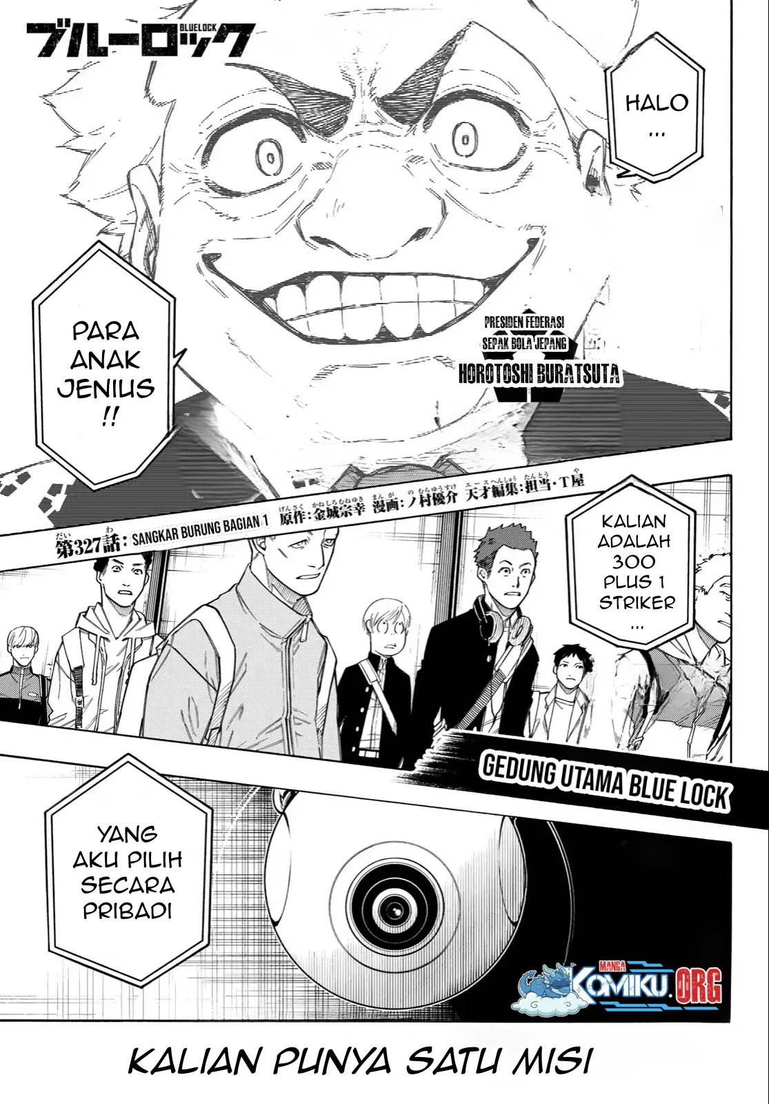 Manga Blue Lock Chapter 327 gambar 2