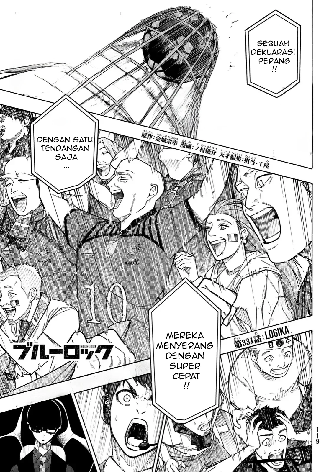Manga Blue Lock Chapter 331 gambar 2