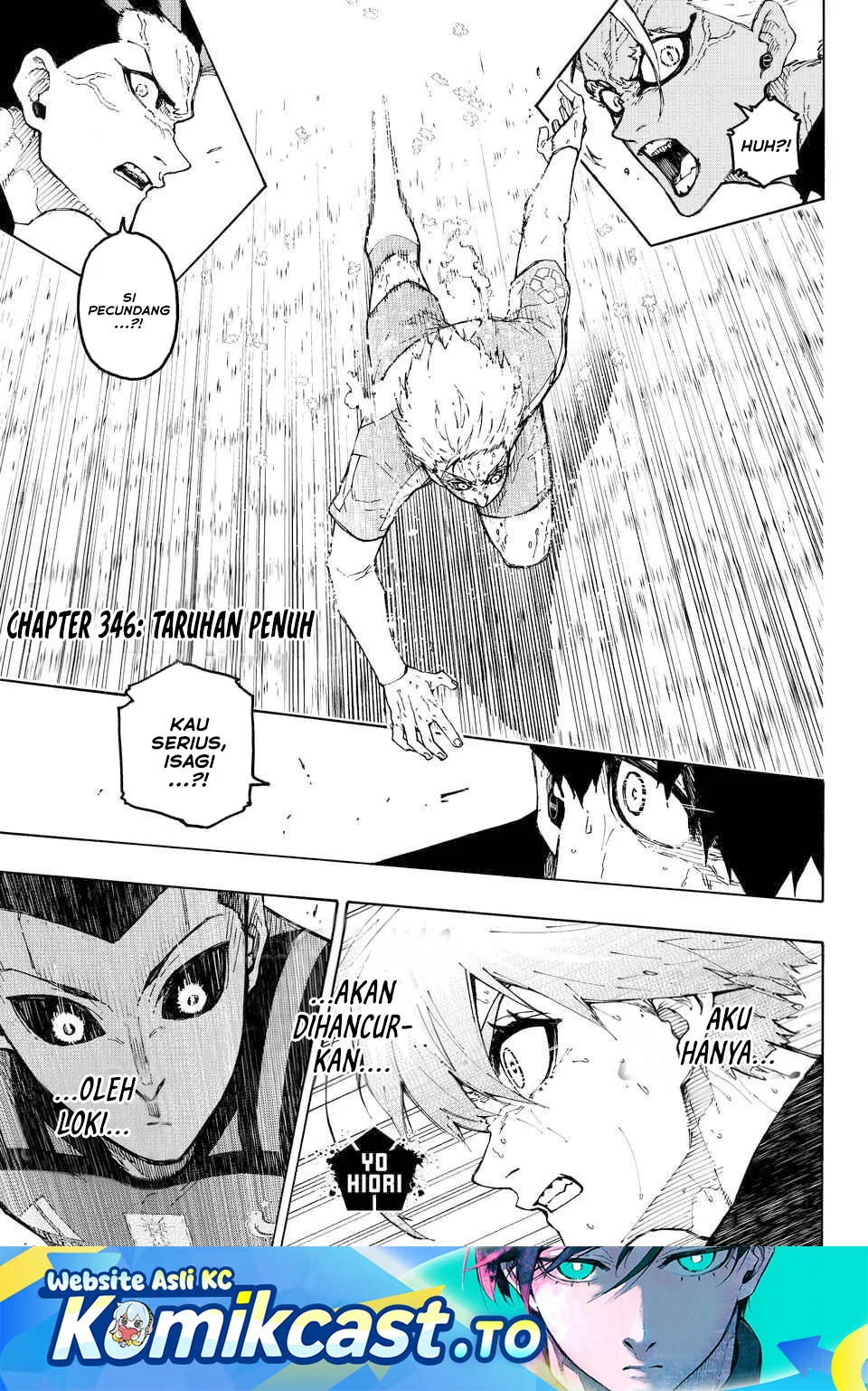 Manga Blue Lock Chapter 346 gambar 2