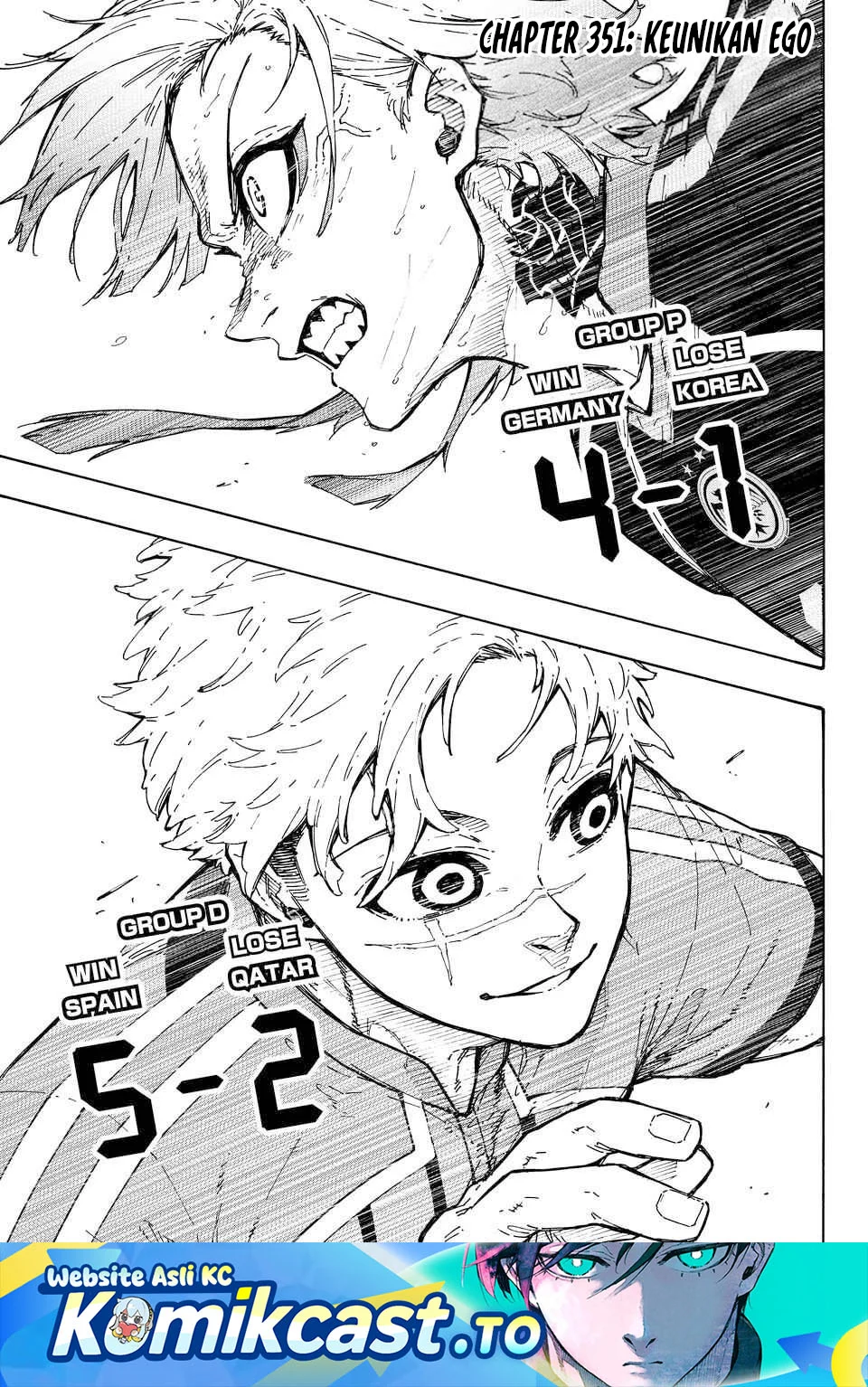 Manga Blue Lock Chapter 351 gambar 2