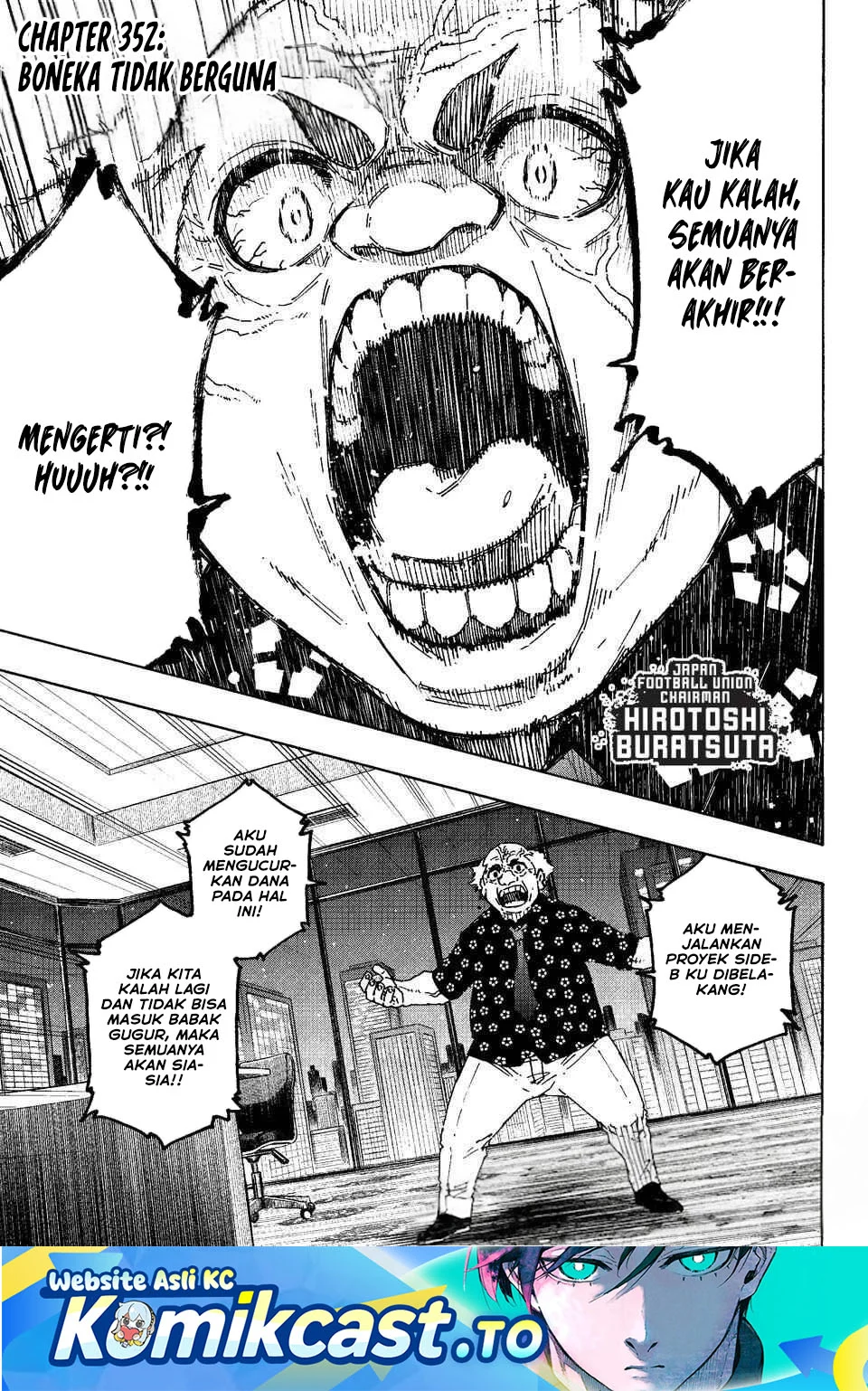Manga Blue Lock Chapter 352 gambar 2