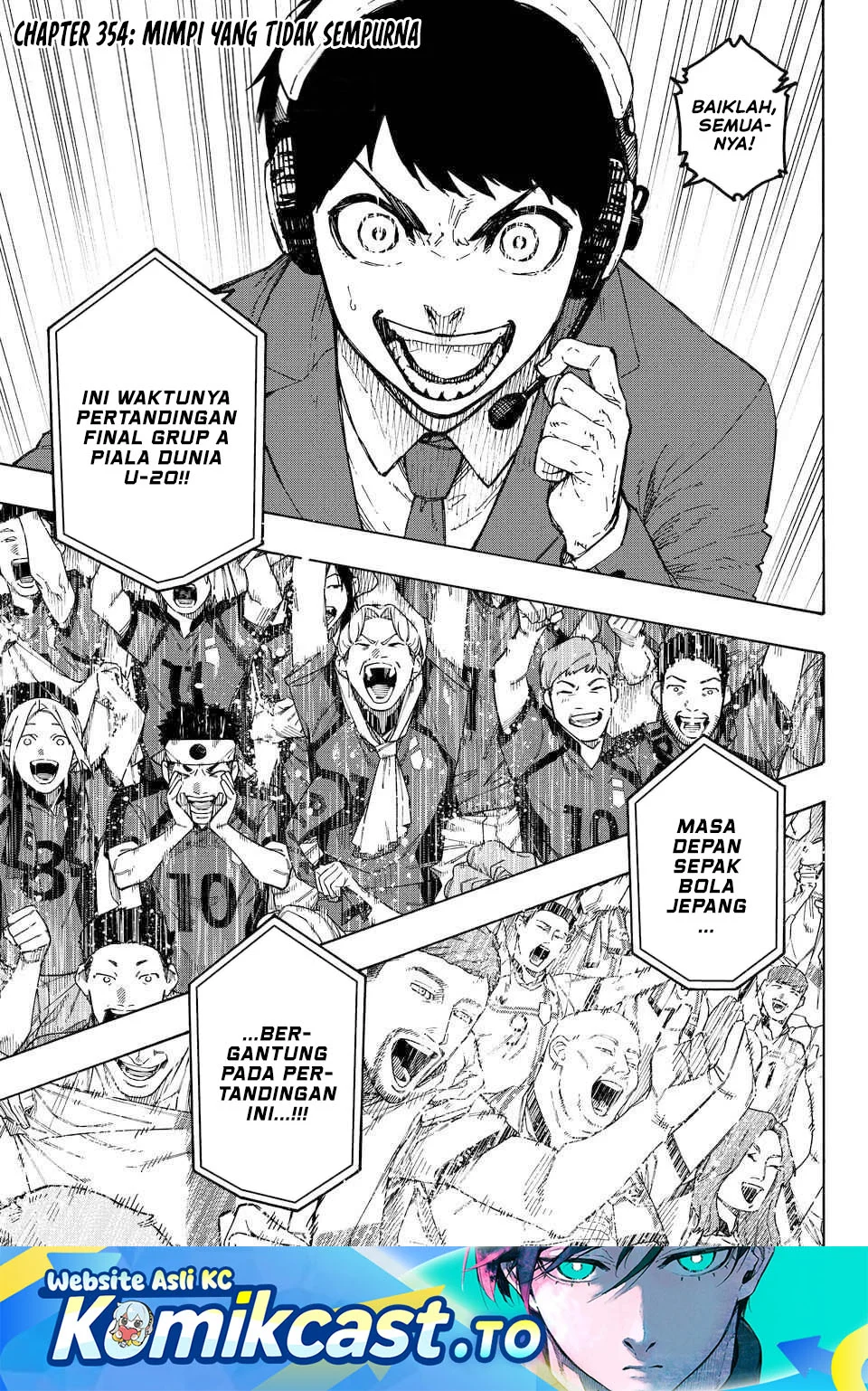 Manga Blue Lock Chapter 354 gambar 2