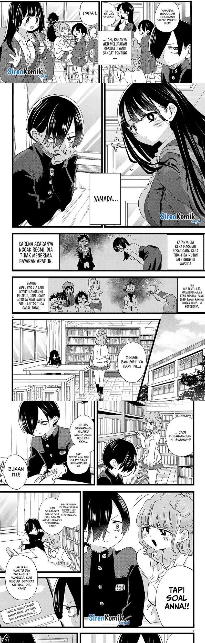 Manga Boku no Kokoro no Yabai yatsu Chapter 167 gambar 2