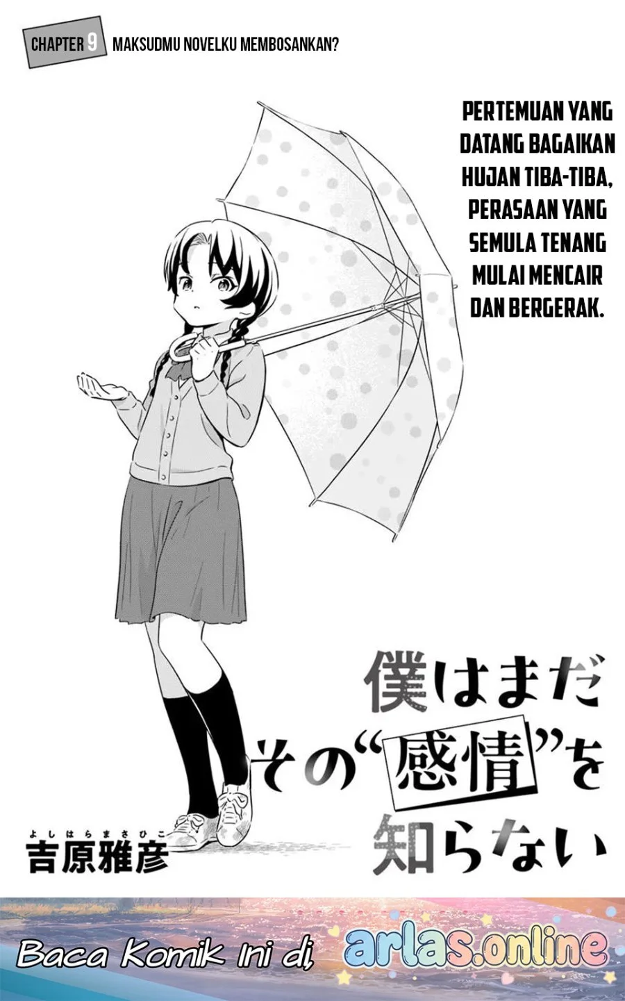 Manga Boku wa Mada Sono Kanjou wo Shiranai Chapter 9 gambar 2