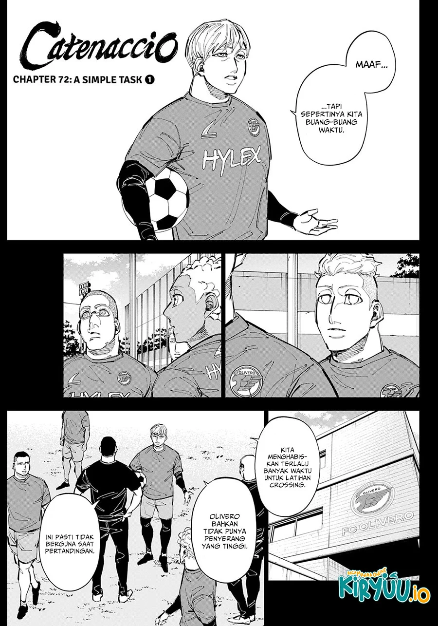 Manga Catenaccio Chapter 72 gambar 2