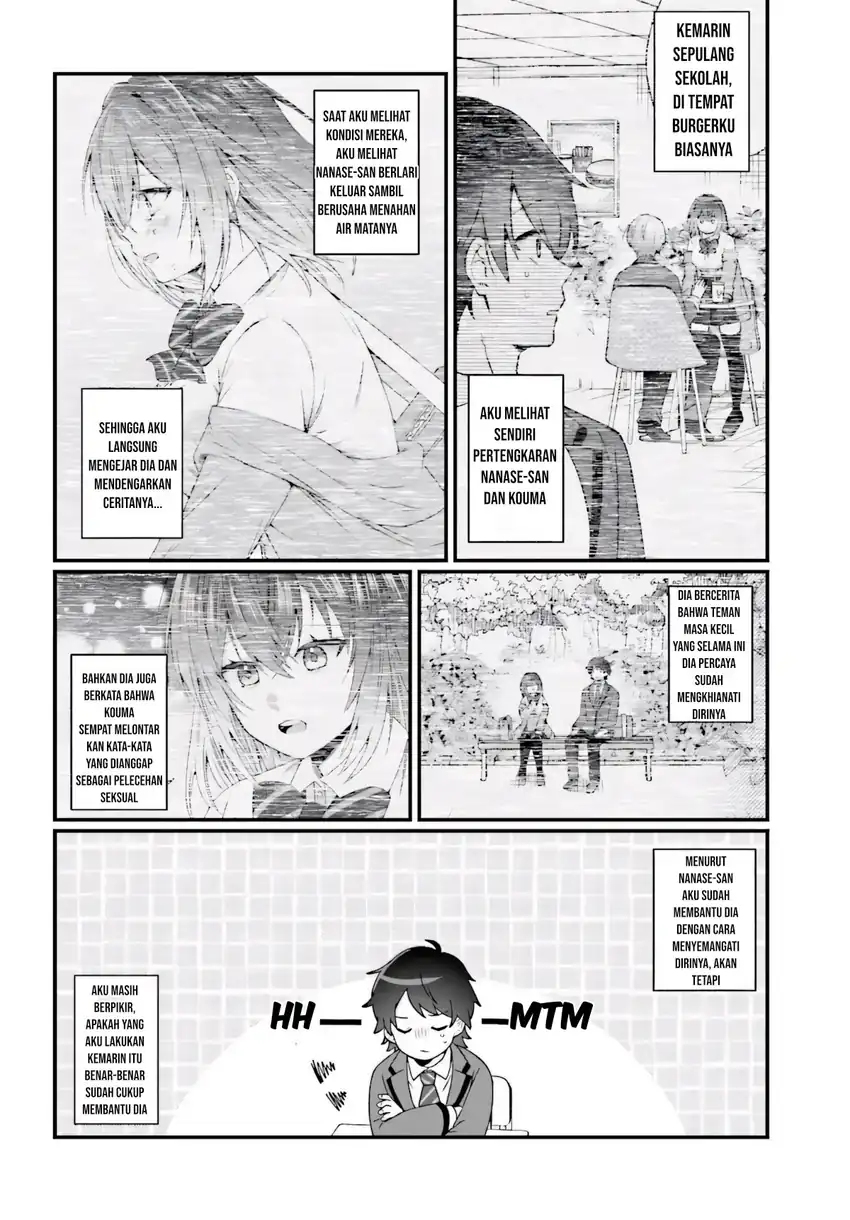 Manga Chicchakute Dekakute Kawaii Nanase-san o Kanchigai Moto-kare Kara Ubatte Shiawase ni Suru Chapter 2.1 gambar 2