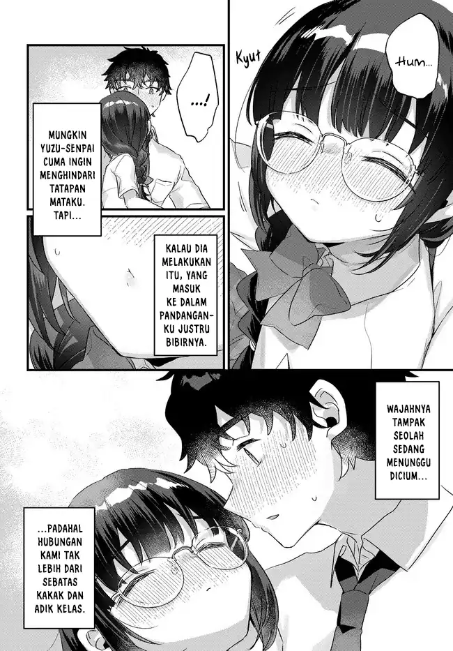 Manga Chiisakute Kawaii Bungeibu no Chiteki na Senpai o, Hiza no Ue ni Nosetara Mainichi Suwattekuru you ni natta Chapter 3.2 gambar 2