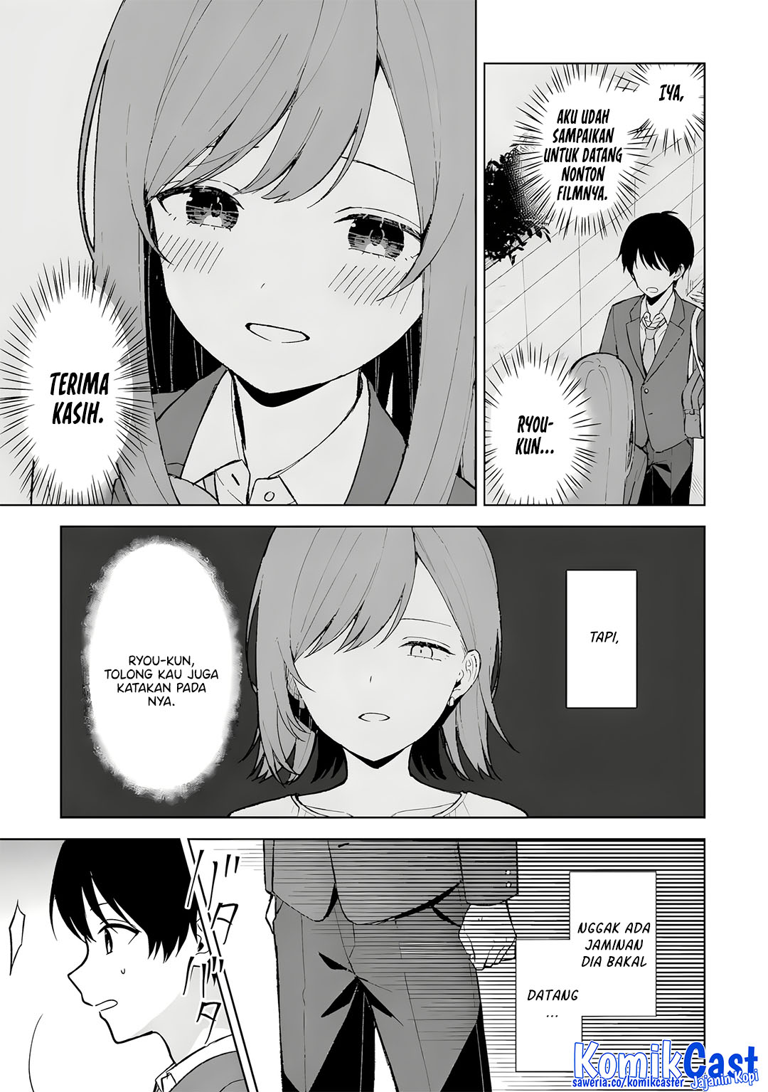Chikan Saresou ni Natteiru S-kyuu Bishoujo wo Tasuketara Tonari no Seki no Osanajimi datta Chapter 88 Gambar 3