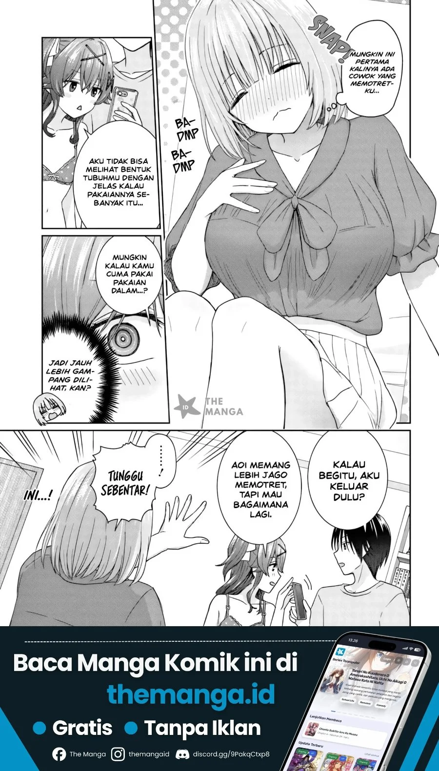Manga Chikasugiru Futari Chapter 11.2 gambar 2