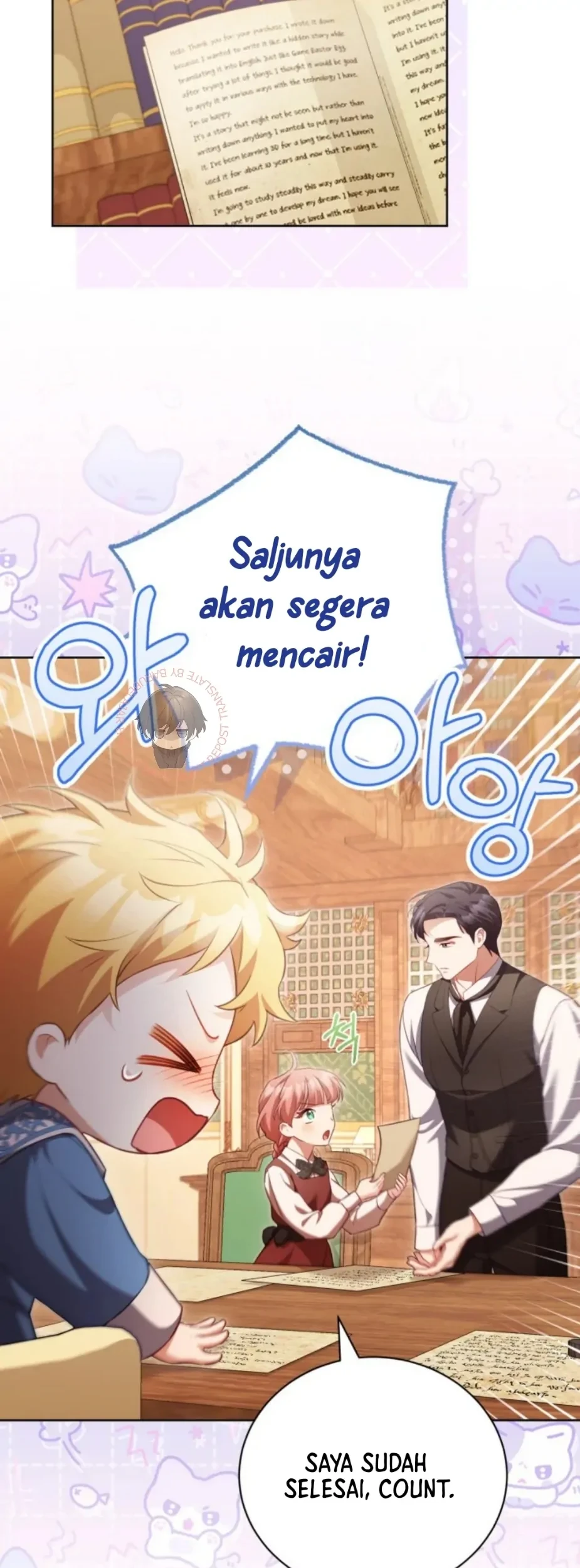Childcare Diary With the Villain Chapter 32 Gambar 7