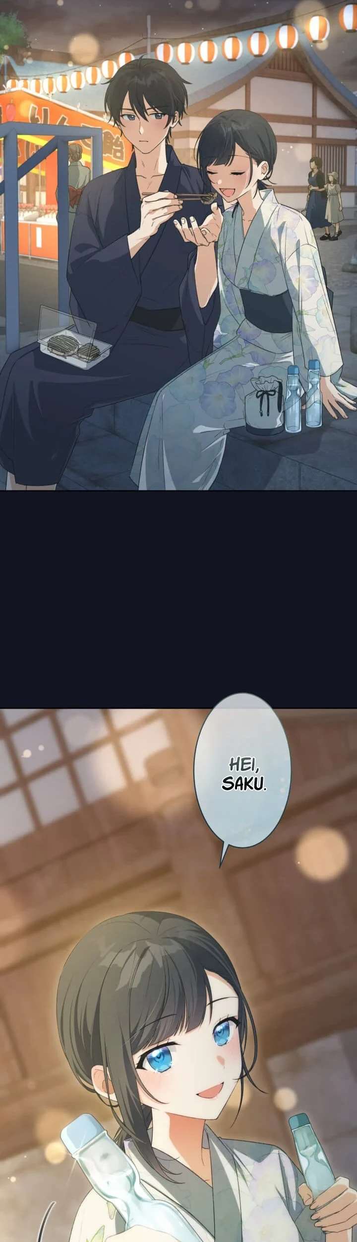 Chitose-kun wa Ramune Bin no Naka (Webtoon) Chapter 12 Gambar 4