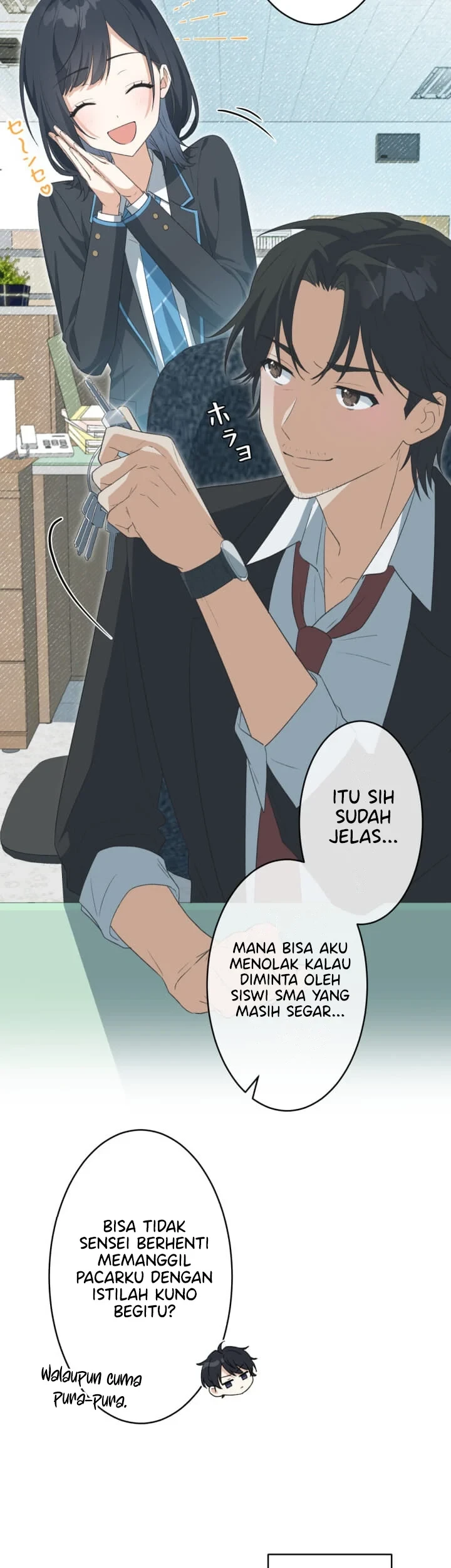 Chitose-kun wa Ramune Bin no Naka (Webtoon) Chapter 4 Gambar 4