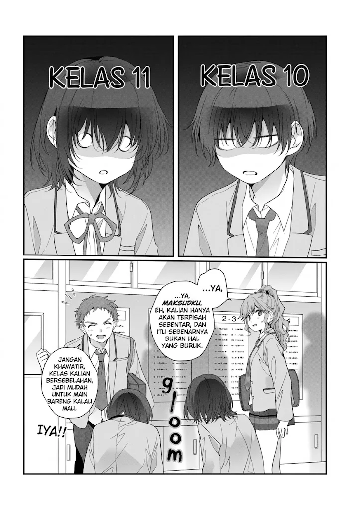 Manga Class de 2 Banme ni Kawaii Onna no Ko to Tomodachi ni Natta Chapter 43.1 gambar 2