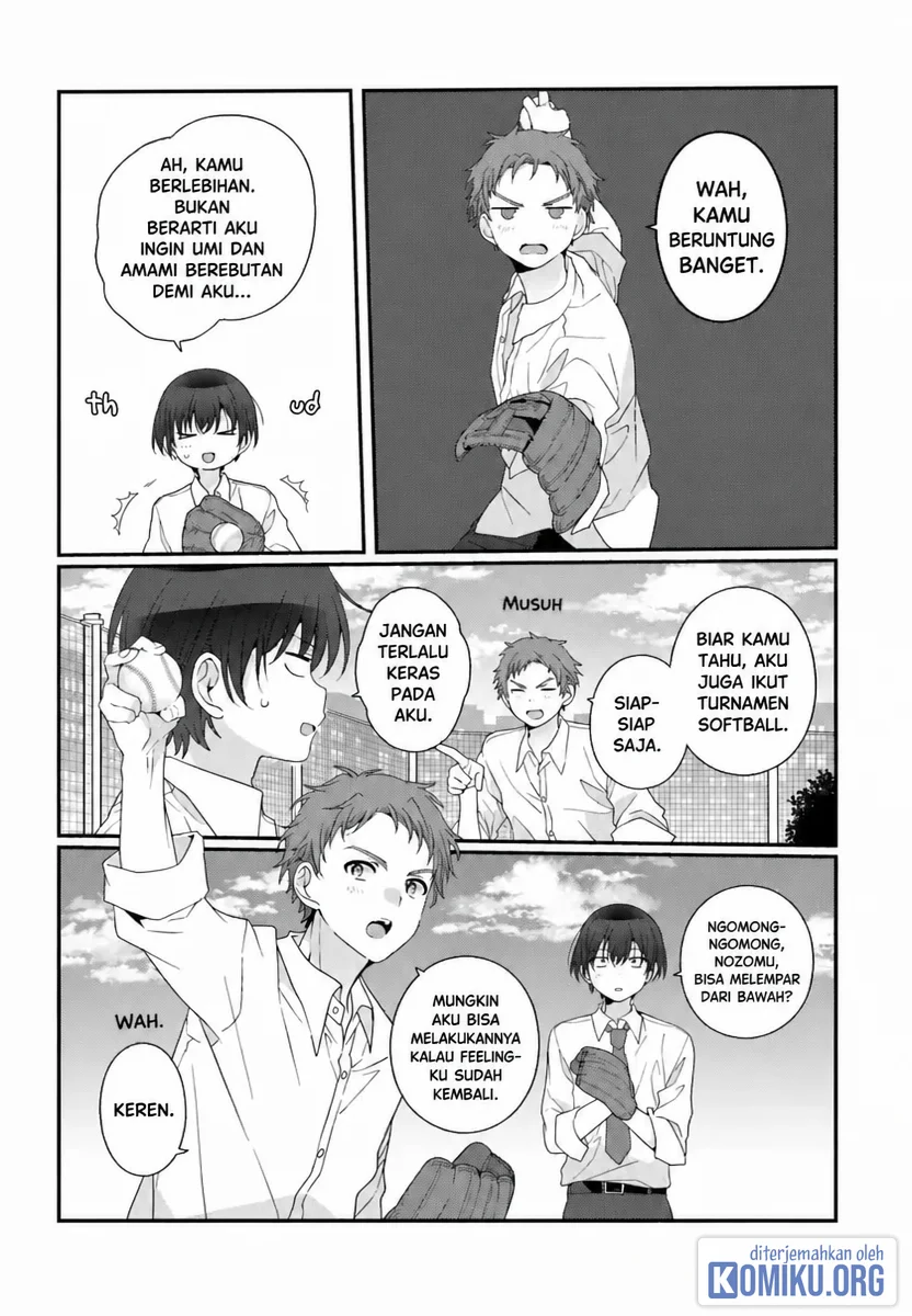 Manga Class de 2 Banme ni Kawaii Onna no Ko to Tomodachi ni Natta Chapter 45.1 gambar 2