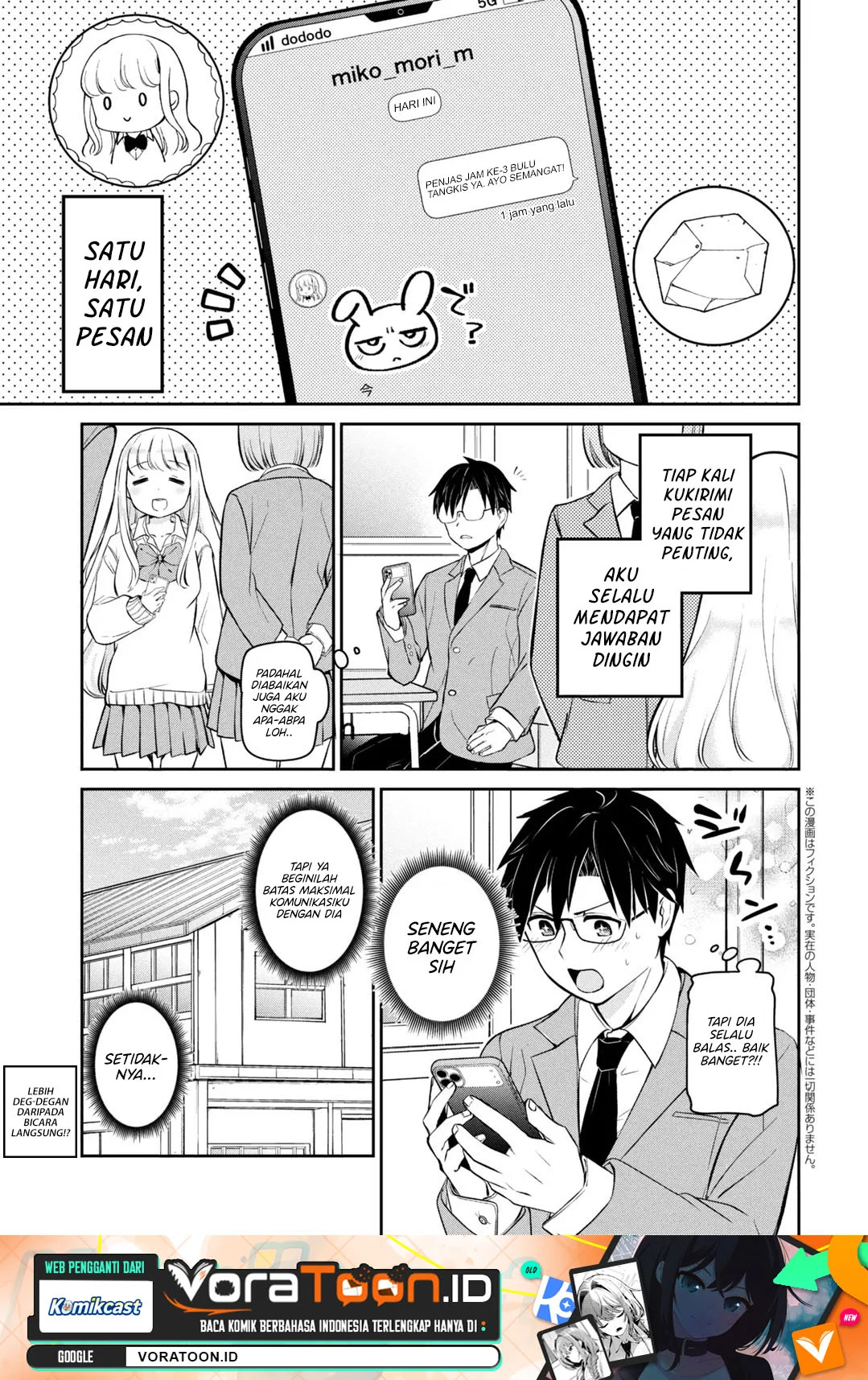 Manga Class no Tenshi ni Kokutta Kekka Chapter 3 gambar 2