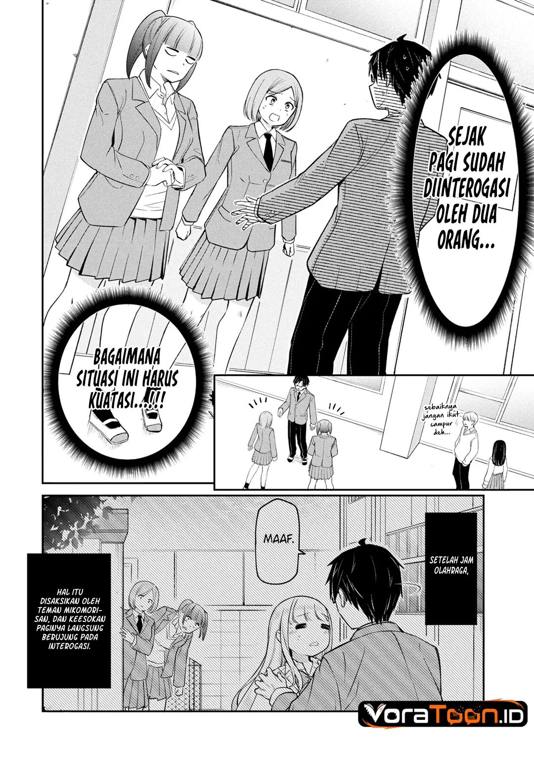 Class no Tenshi ni Kokutta Kekka Chapter 4 Gambar 3