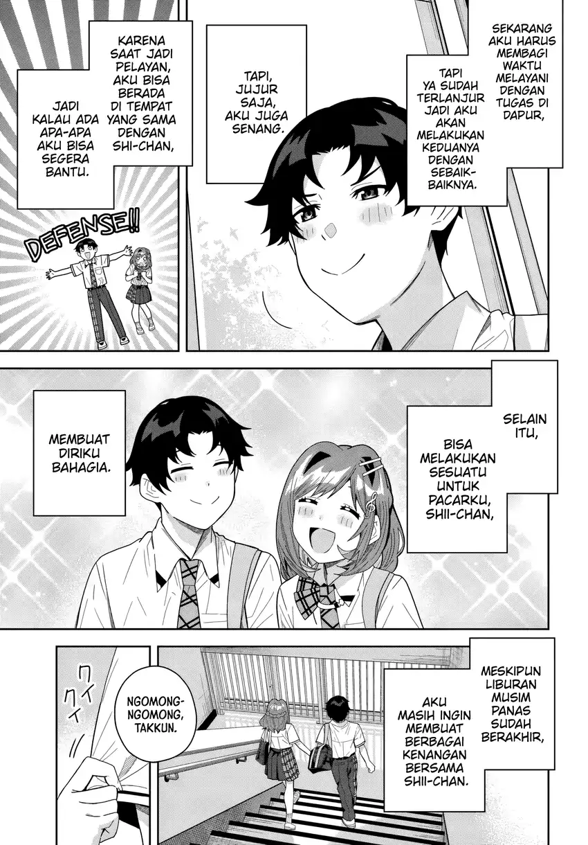Classmate no Moto Idol ga, Tonikaku Kyodou Fushin Nan desu Chapter 27 Gambar 3