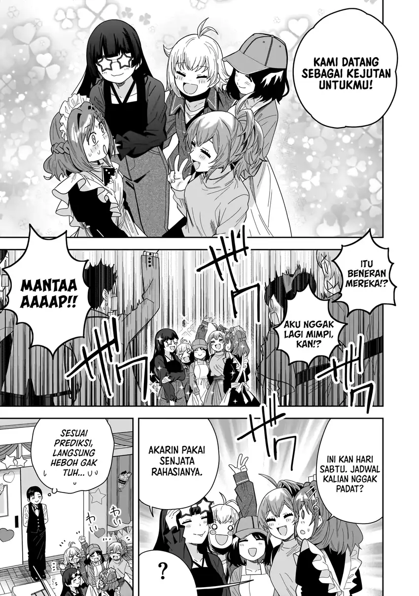 Classmate no Moto Idol ga, Tonikaku Kyodou Fushin Nan desu Chapter 30 Gambar 3