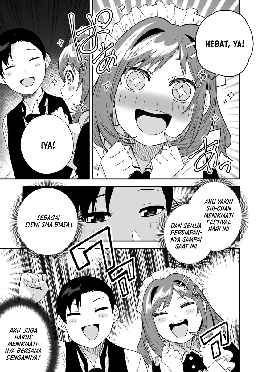Classmate no Moto Idol ga, Tonikaku Kyodou Fushin Nan desu Chapter 31 Gambar 3