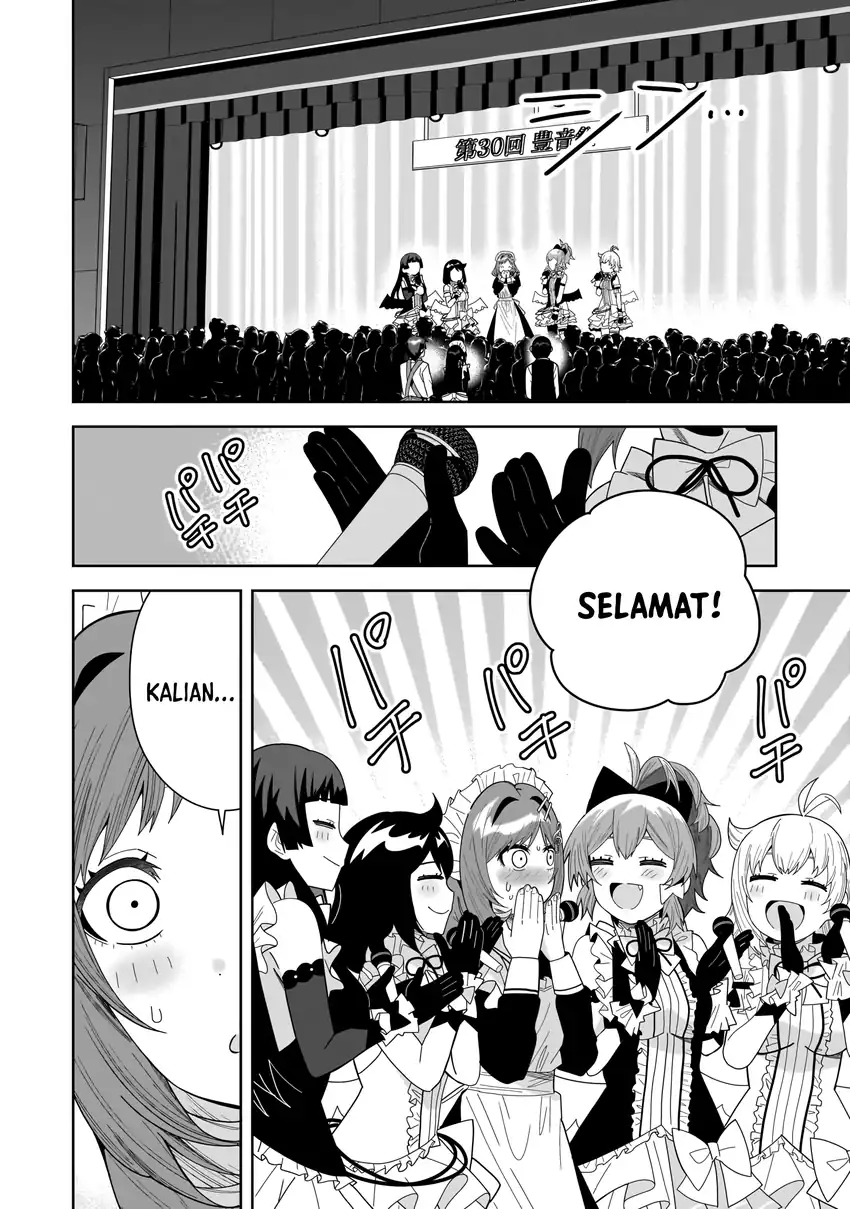 Classmate no Moto Idol ga, Tonikaku Kyodou Fushin Nan desu Chapter 32 Gambar 4