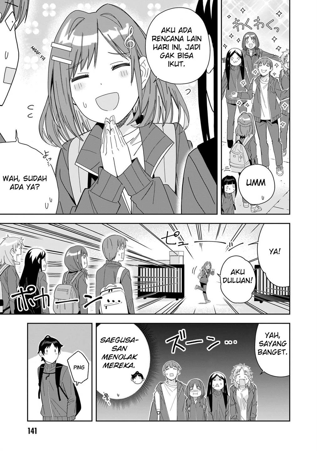 Classmate no Moto Idol ga, Tonikaku Kyodou Fushin Nan desu Chapter 5 Gambar 3