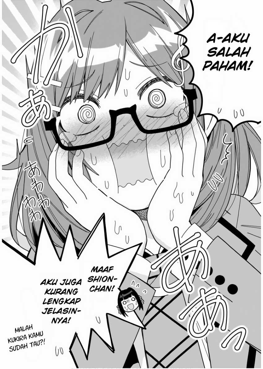 Manga Classmate no Moto Idol ga, Tonikaku Kyodou Fushin Nan desu Chapter 9 gambar 2