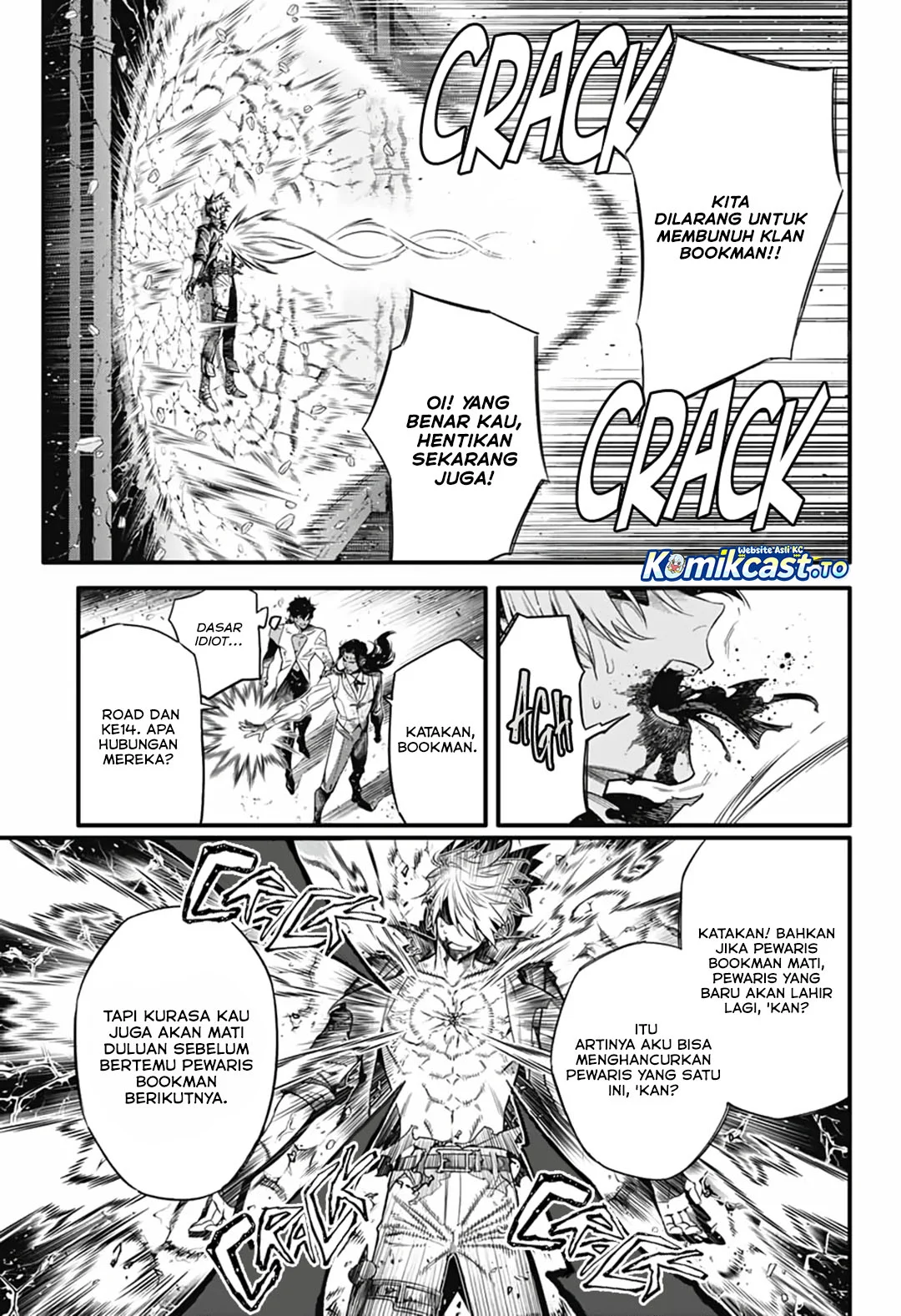 D Gray Man Chapter 257 Gambar 4
