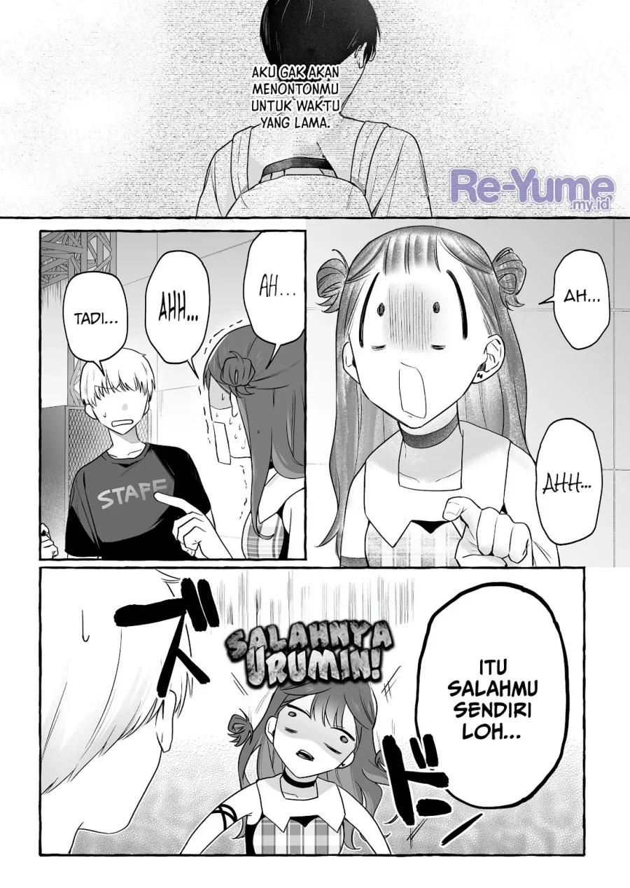 Manga Damedol to Sekai ni Hitori Dake no Fan (Serialization) Chapter 47 gambar 2