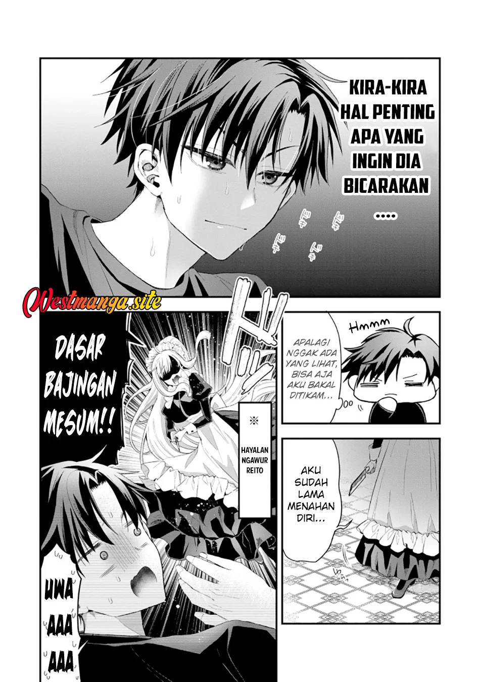Danjo-hi bagutteiru noni Akuyaku Tensei da to omoikondeiru Yatsu Chapter 3 Gambar 3