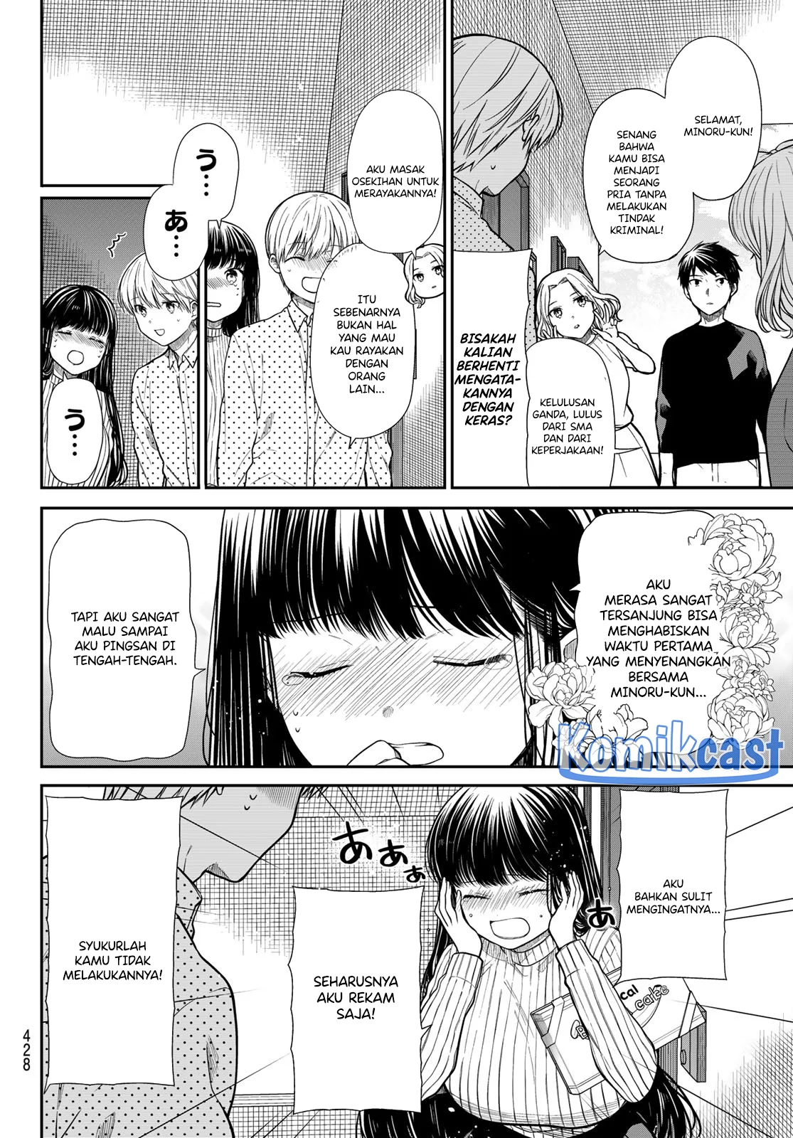 Manga Danshi Koukousei wo Yashinaitai Onee-san no Hanashi Chapter 360 gambar 2