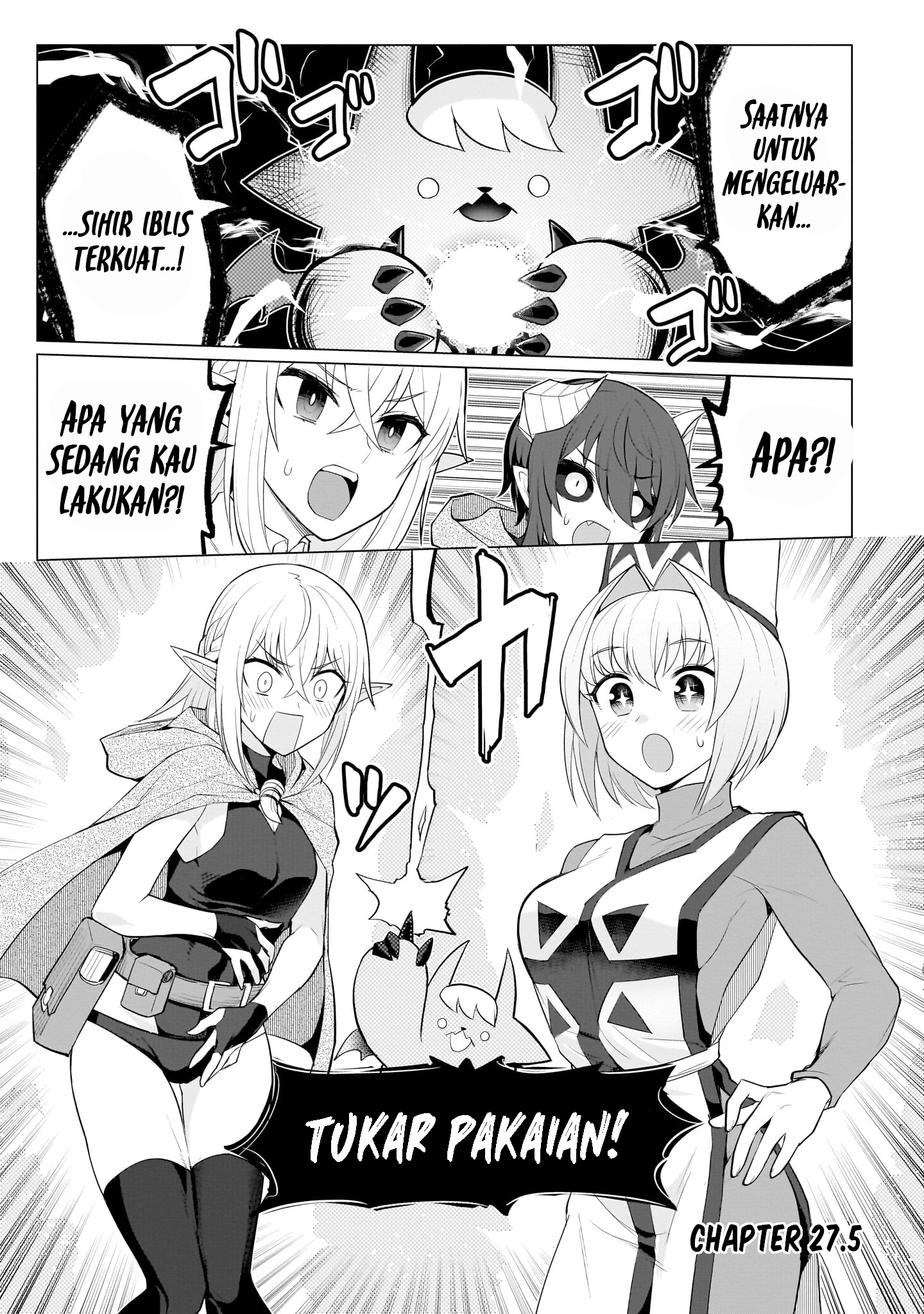Manga Dark Summoner to Dekiteiru Chapter 27.5 gambar 2