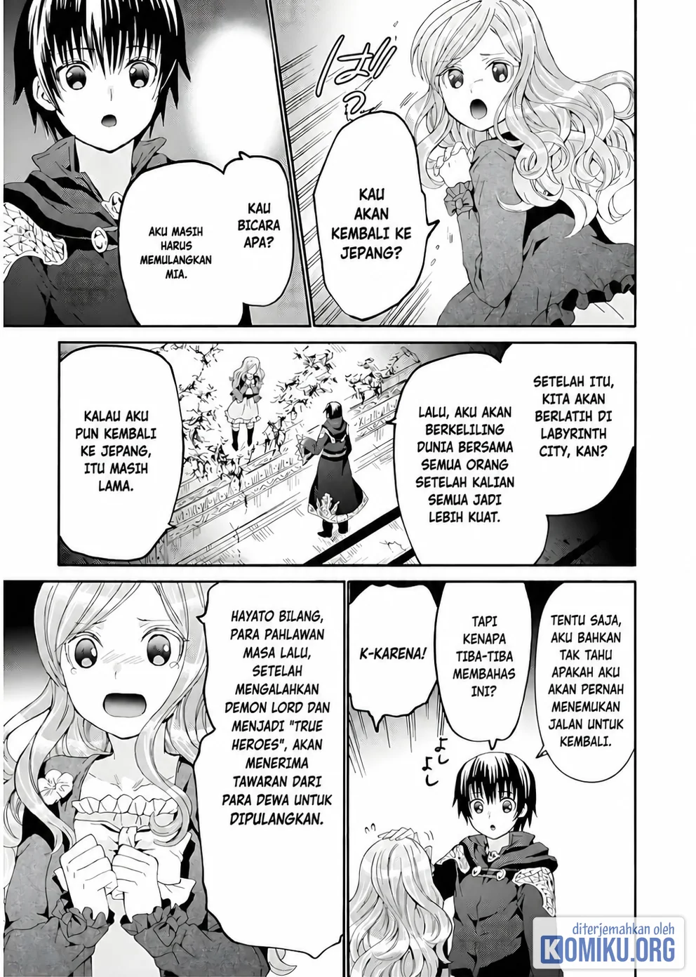 Death March kara Hajimaru Isekai Kyousoukyoku Chapter 109 Gambar 3
