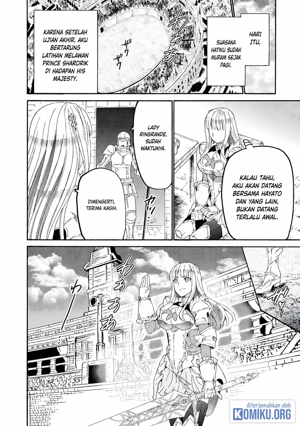 Manga Death March kara Hajimaru Isekai Kyousoukyoku Chapter 113 gambar 2