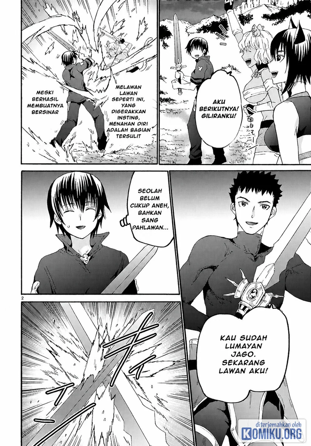 Manga Death March kara Hajimaru Isekai Kyousoukyoku Chapter 124 gambar 2