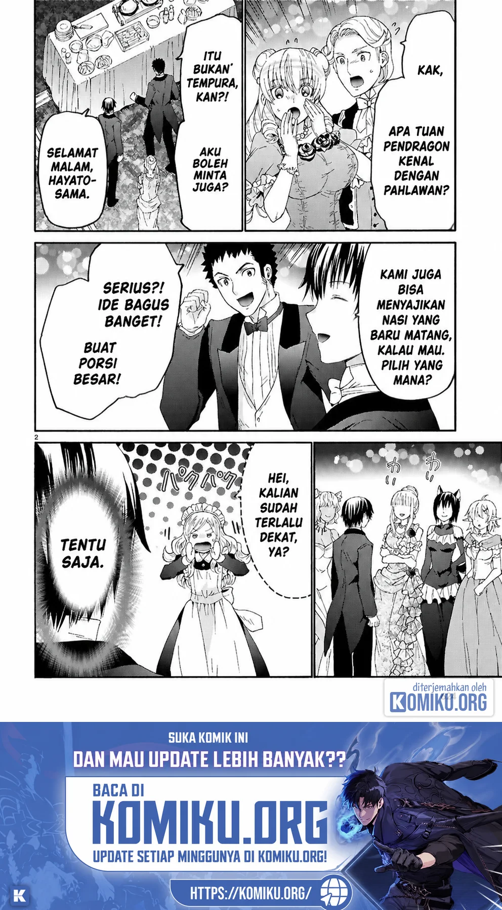 Manga Death March kara Hajimaru Isekai Kyousoukyoku Chapter 127 gambar 2