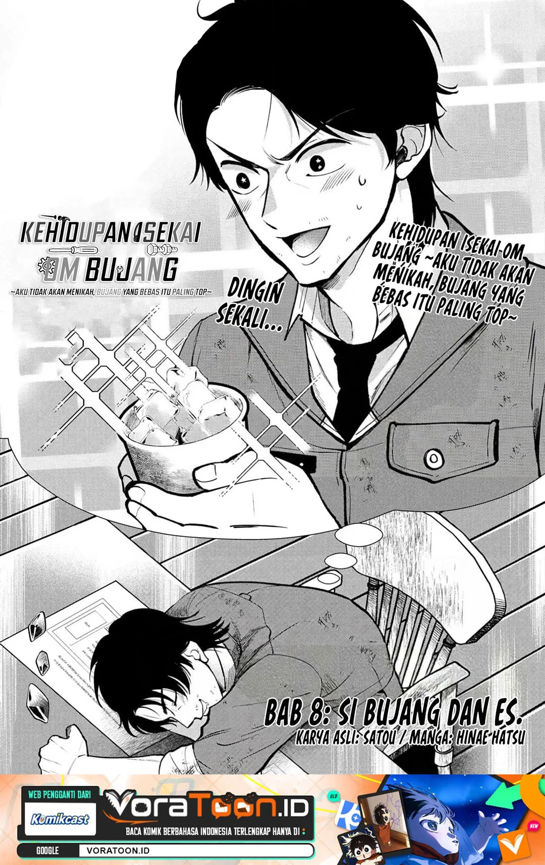 Manga Dokushin Ojisan no Isekai Life Chapter 8 gambar 2